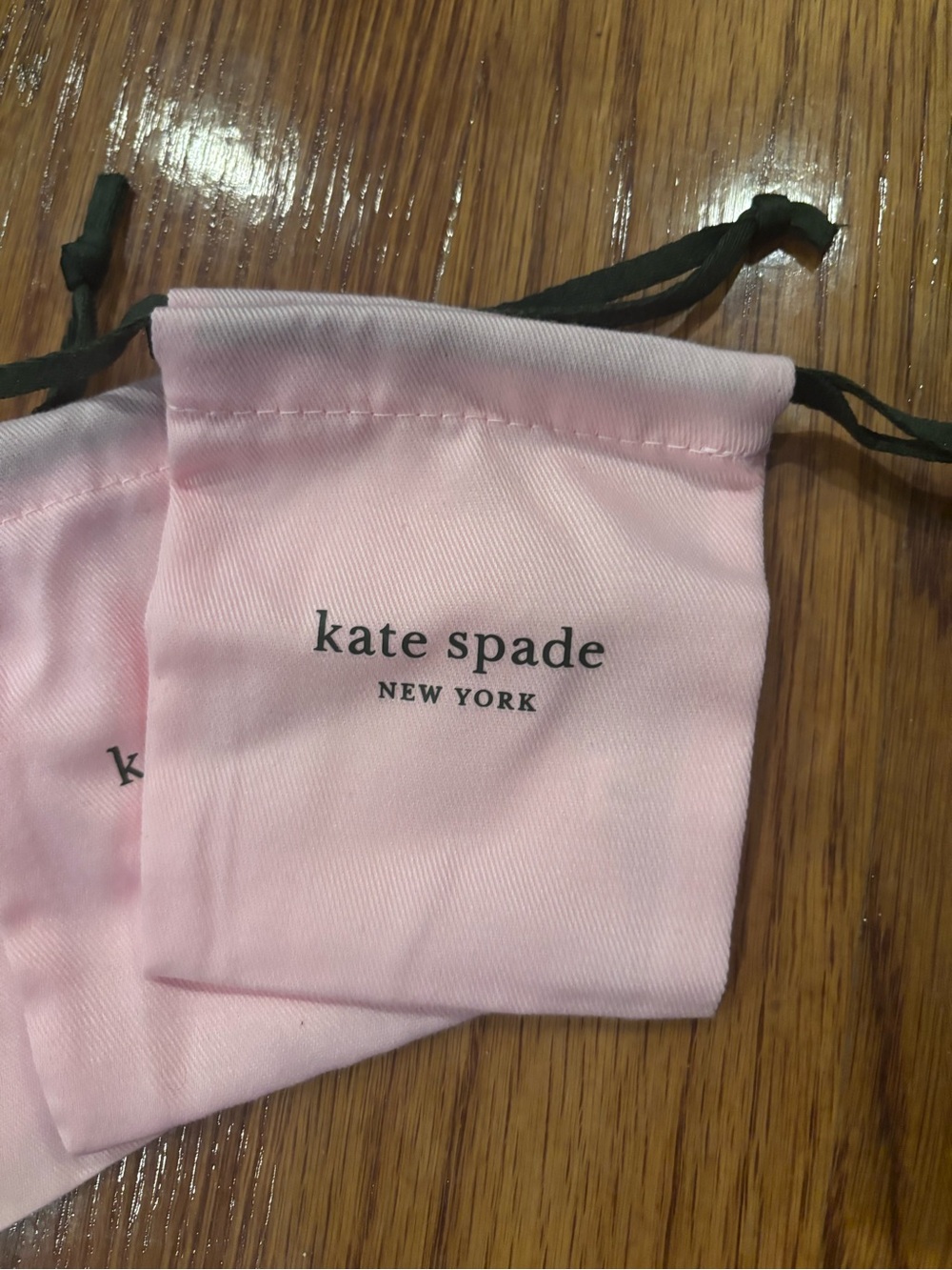 Kate Spade Pink Gift Bags 3.5x4 inches